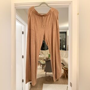 Stars Above Wide Leg Pants in Tan